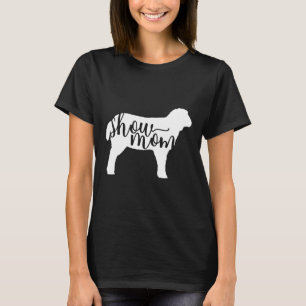 Camiseta Cute Show Mom Sheep Shirt