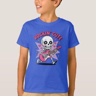 Camiseta Cute Skeleton para niños