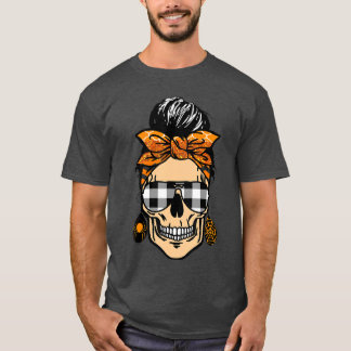 Camiseta Cute skeleton sunglasses horror Halloween scary gi