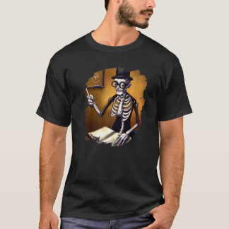 Camiseta Cute Skeleton Teacher Professor School Halloween