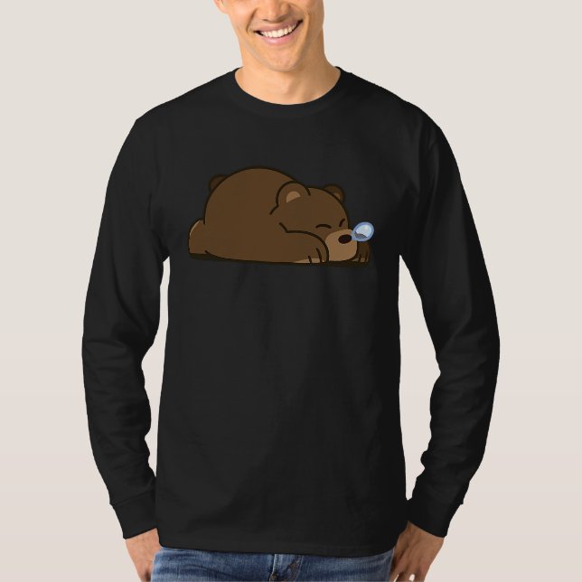 Camiseta Cute Sleeping Bear (Anverso)
