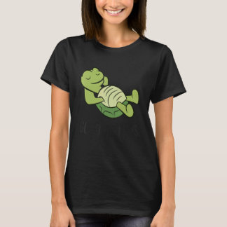 Camiseta Cute Sleeping Turtle Good At Naps  Turtle