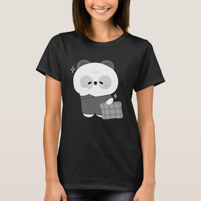 Camiseta Cute Sleepy Panda (Anverso)