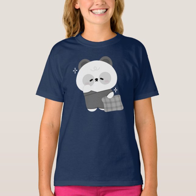 Camiseta Cute Sleepy Panda (Anverso)