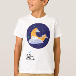 Camiseta Cute Sleepy Panda Baby T-Shirt