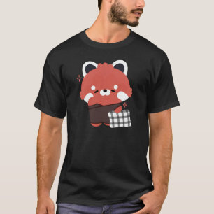 Camiseta Cute Sleepy Red Panda