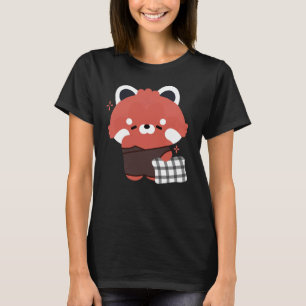 Camiseta Cute Sleepy Red Panda