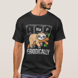 Camiseta Cute Slote Animal Peridic Table Science Chemist C
