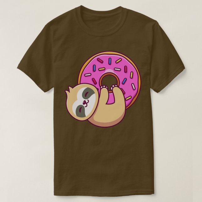 Camiseta Cute Slote Hug Big Doughnut (Diseño del anverso)
