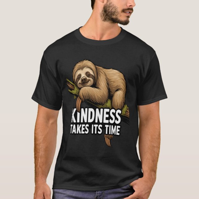 Camiseta Cute Sloth Design For Sloth Lover And Sloth Comfor (Anverso)
