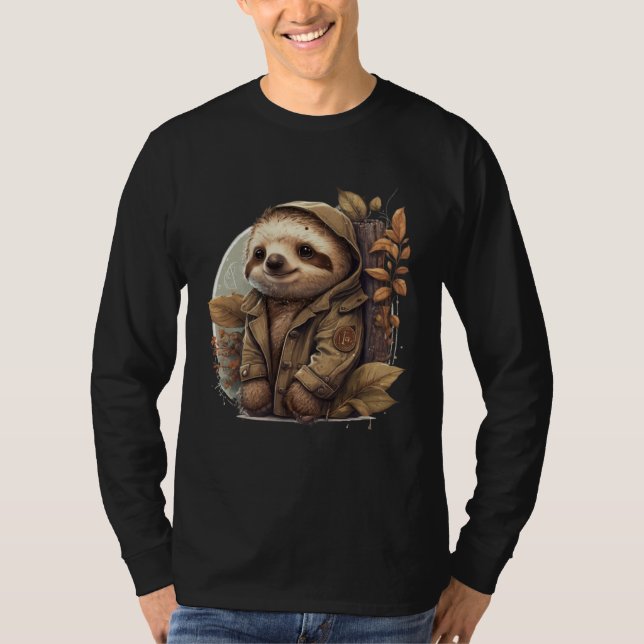 Camiseta Cute Sloth for Sloth   Small and Tender Sloth (Anverso)