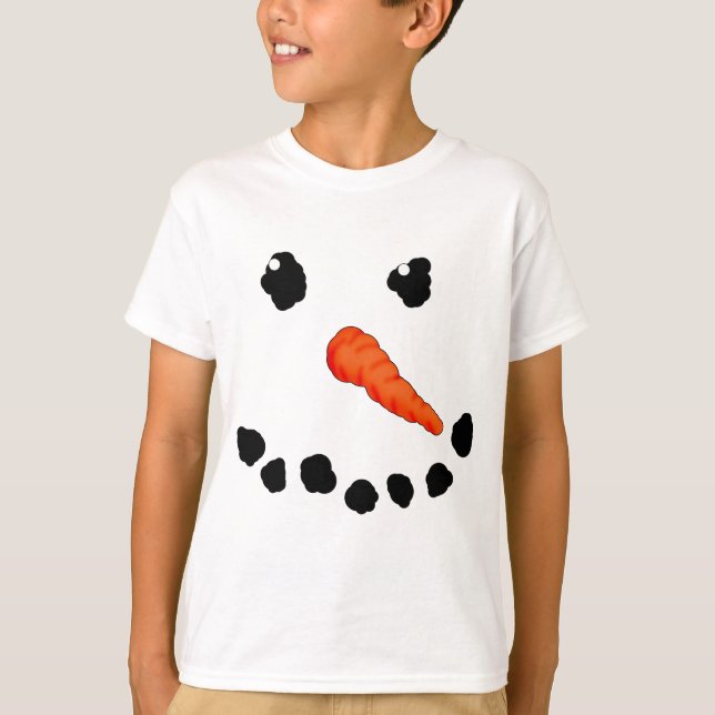 Camiseta Cute Snowman (Anverso)