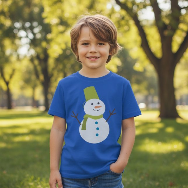 Camiseta Cute Snowman (Subido por el creador)