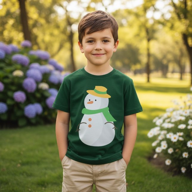 Camiseta Cute Snowman (Subido por el creador)