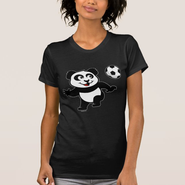 Camiseta Cute Soccer Panda (Anverso)