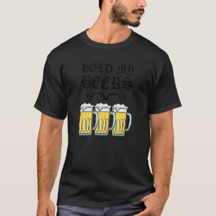 Camiseta Cute Sostén Mis Palabras De Cerveza Para Amigos Y 
