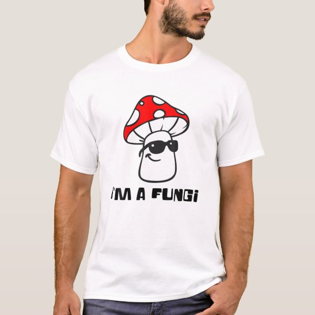 Camiseta Cute, soy un FUNGI - Honesto hongo (Anverso)