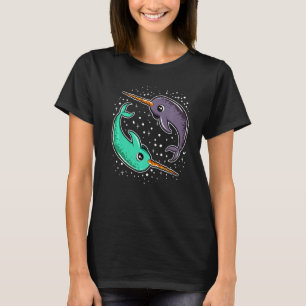 Camiseta Cute Space Narwhal Narwhal Outerspace