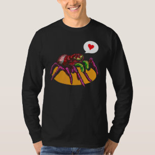 Camiseta Cute Spider Heart Spiders Web Cobweb Arachnophile