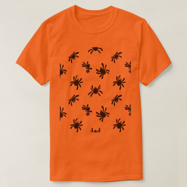 Camiseta Cute Spiders Halloween (Diseño del anverso)