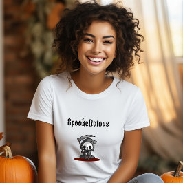 Camiseta Cute Spookelicious Halloween Grim Reaper