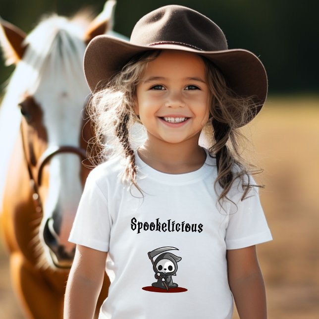 Camiseta Cute Spookelicious Halloween Grim Reaper (Subido por el creador)