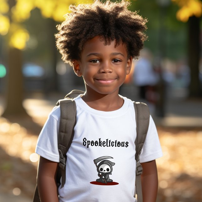 Camiseta Cute Spookelicious Halloween Grim Reaper (Subido por el creador)