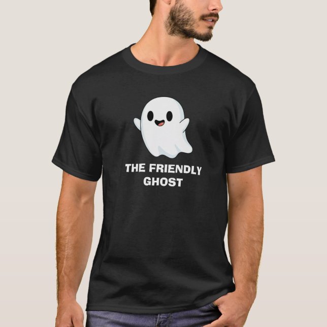 Camiseta cute spooky ghost design  (Anverso)