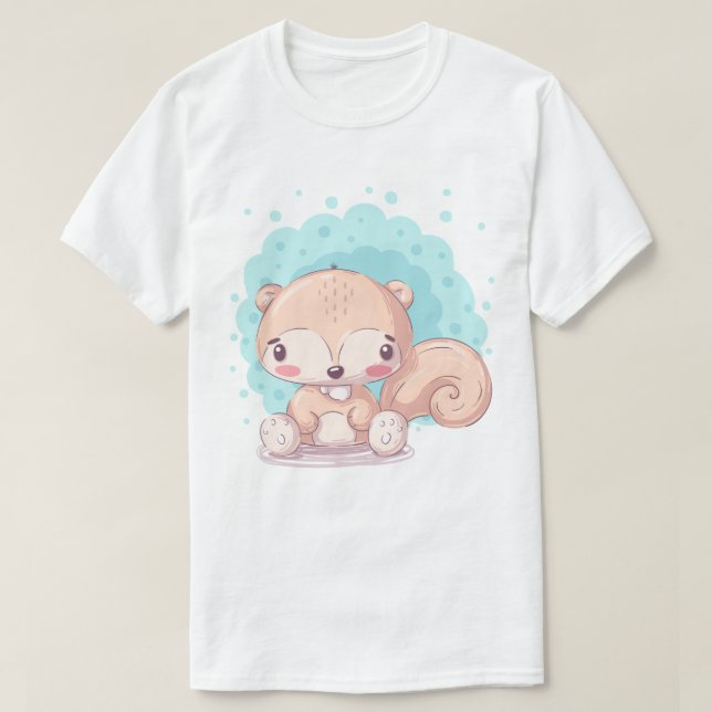 Camiseta Cute Squirrel (Diseño del anverso)