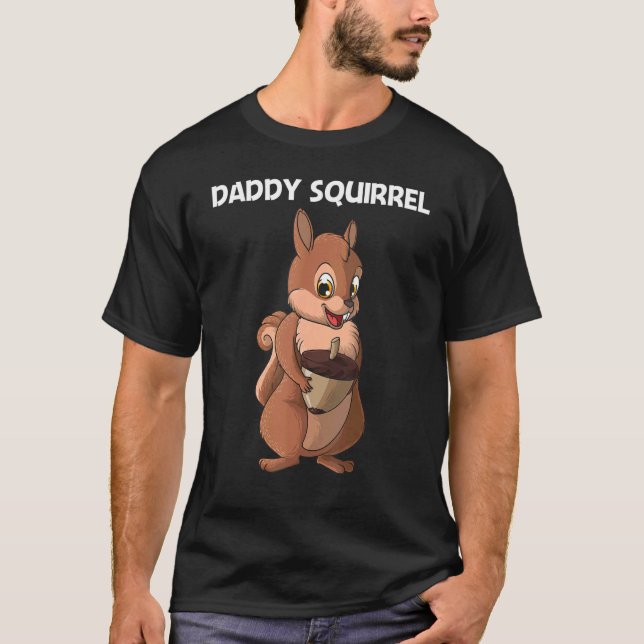 Camiseta Cute Squirrel For Men Boys Squirrel   Forest Anima (Anverso)