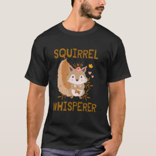 Camiseta Cute Squirrel Whisperer Funny Squirrel Lover Outdo