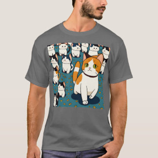 Camiseta Cute Street Cats Felices Gatos Graciosos