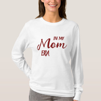 Camiseta Cute Stylish Simple Modern Minimal In Mom Era MOM