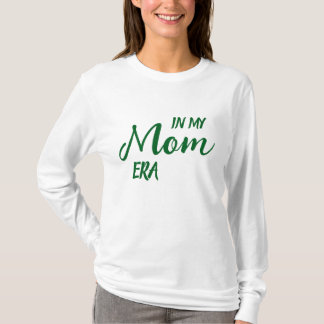 Camiseta Cute Stylish Simple Modern Minimal In Mom Era MOM