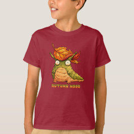 Camiseta Cute Sudadera con Capucha de Babosa de Otoño