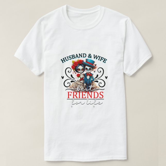 Camiseta Cute Sugar Skull (Diseño del anverso)