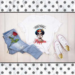 Camiseta Cute Sugar Skull