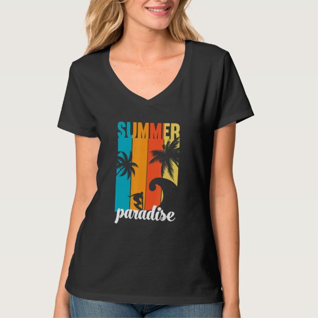Camiseta Cute Summer  Summer Paradise Summer (Anverso)