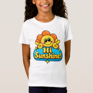 Camiseta Cute Sunshine Kawaii Sol – Verano Feliz Positivo V
