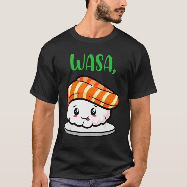 Camiseta Cute Sushi Couple Appartal Funny Wasa Bae (Anverso)