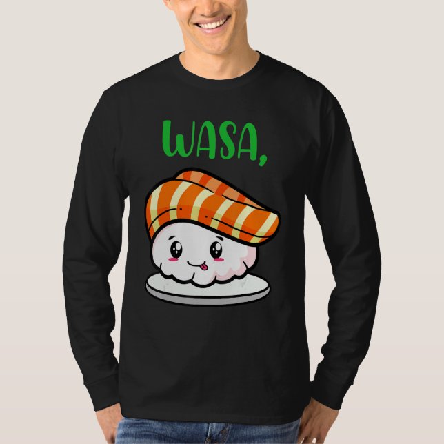 Camiseta Cute Sushi Couple Appartal Funny Wasa Bae (Anverso)
