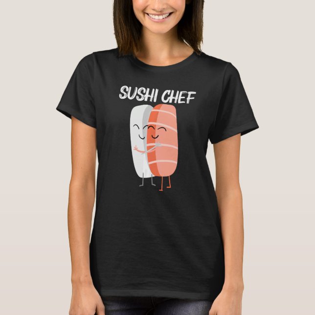 Camiseta Cute Sushi For Men Women Japanese Cuisine Food   1 (Anverso)