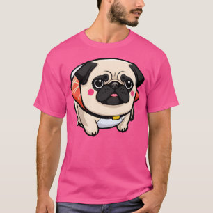 Camiseta Cute Sushi Pug
