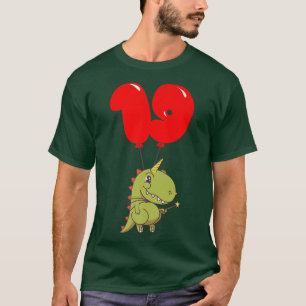 Camiseta Cute T-Rex Fairy - 19º Cumpleaños - Niños Balloon