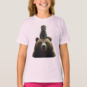 Camiseta Cute Tabby Guardabosques Infantil