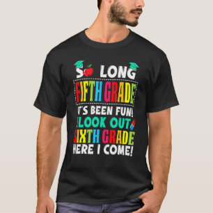 Camiseta Cute Tan Largo Quinto Grado Mira El Sexto Grado Aq