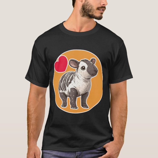 Camiseta Cute Tapir (Anverso)