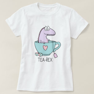 Camiseta Cute Tea-Rex