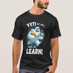 Camiseta Cute Teacher Yeti o no