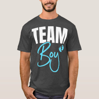 Camiseta Cute Team Boy género revelar fiesta Idea para papá